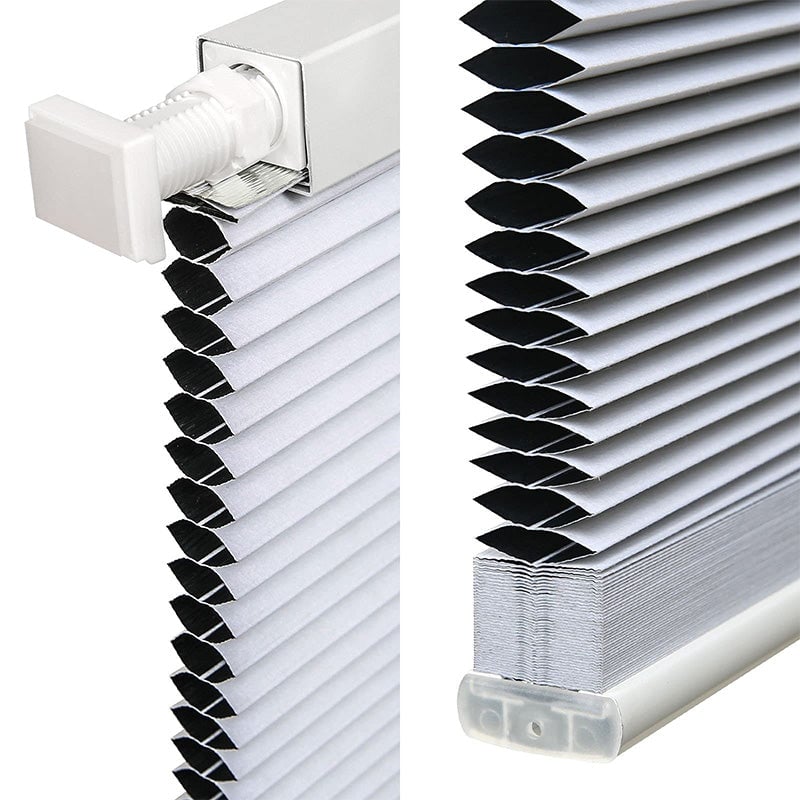 No Tools No Drill Vinyl Blinds