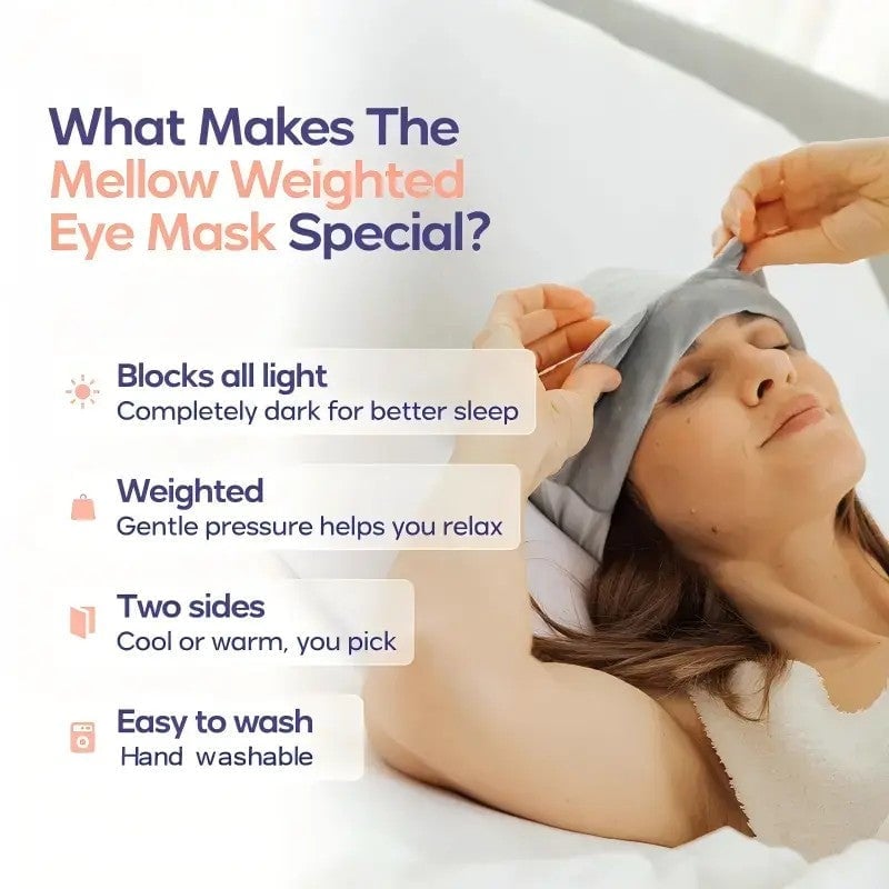 Weighted Eye Mask For Deep Sleep