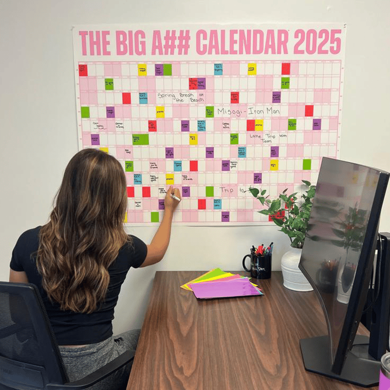 The Big A## Calendar 2025