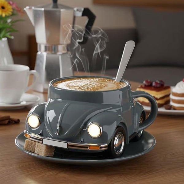 Beetle Shaped Coffee Mug