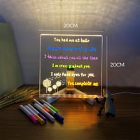 Christmas【Extra 10% Off】LED Note Board with Colors