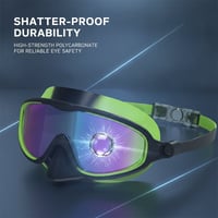 Swim Goggles with Nose Cover