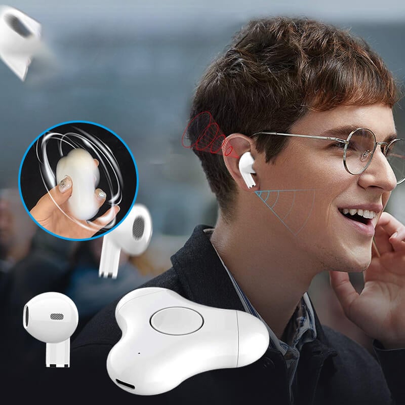 Bluetooth Fingertip Gyroscope Headset