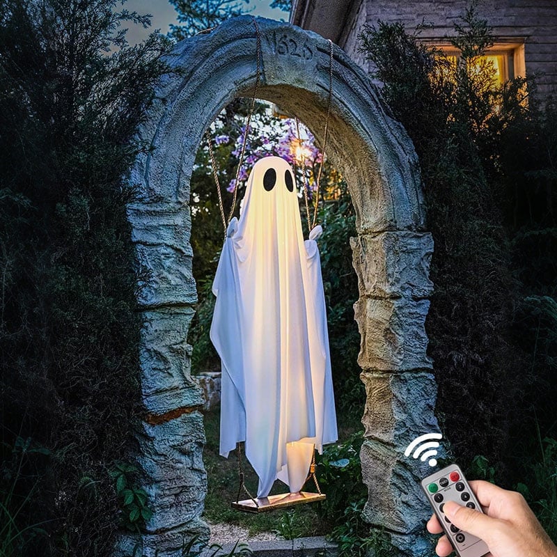 Halloween Dekoration Geister Anhänger Leuchtender Anhänger