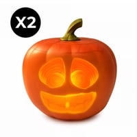 😊Animierte, sprechende Halloween-Kürbis-Projektorlampe