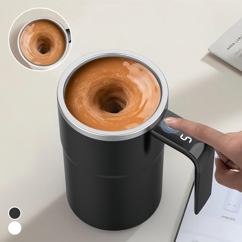 sale20-Selbstrührende Kaffeetasse mit Deckel