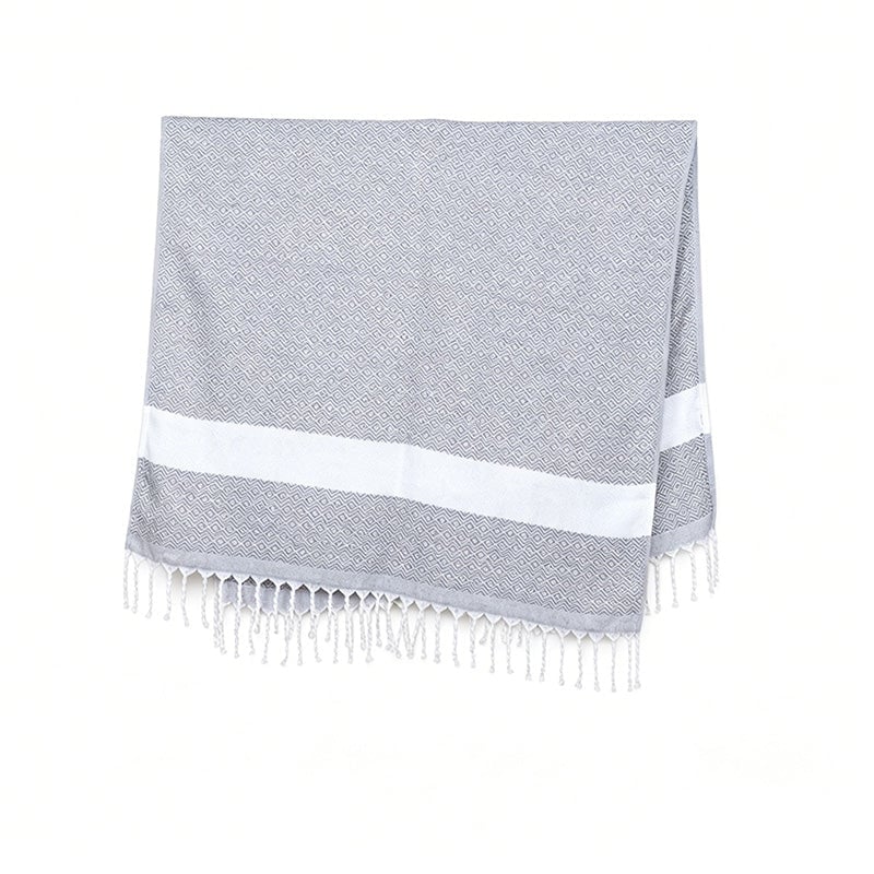 Large Quick Dry Jacquard Beach Bath Towel