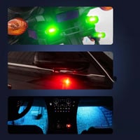 Kleurrijke auto LED-verlichtingsset Zomer LED-verlichting voor auto