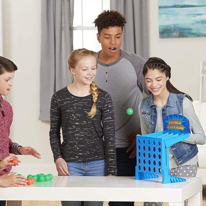 Bounce 4-in-a-Row: The Ultimate Skill-Based Family Challenge