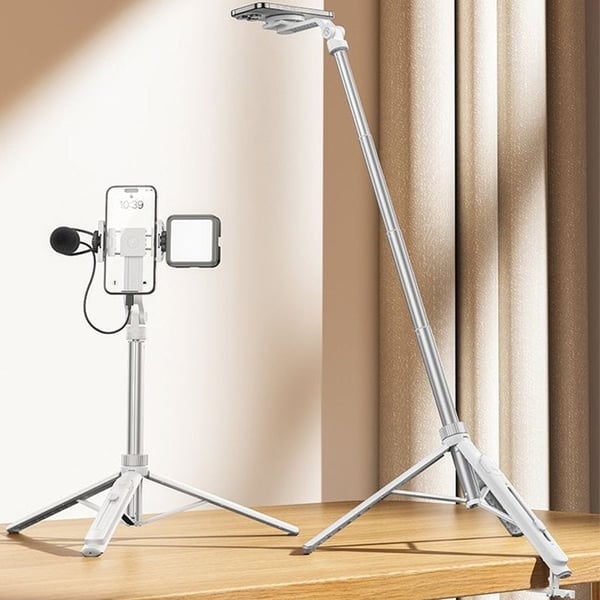Multi-Functional 2-in-1 Magnetic & Clamp Selfie Stick Tripod