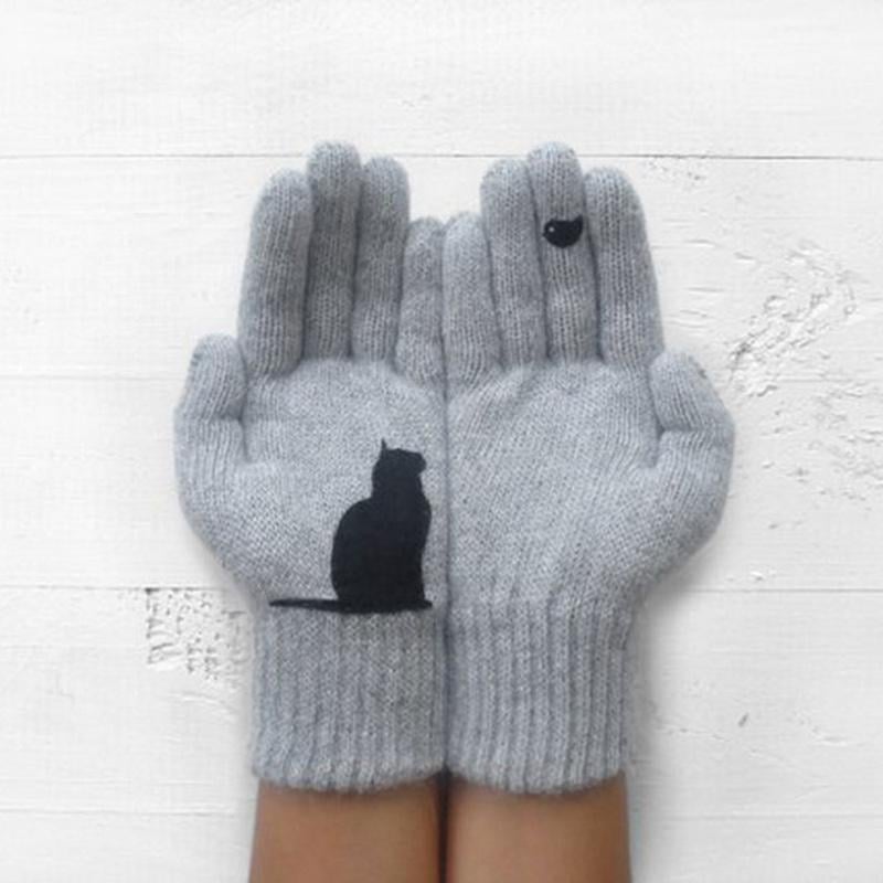 Guantes de Algodón Estilo Gato