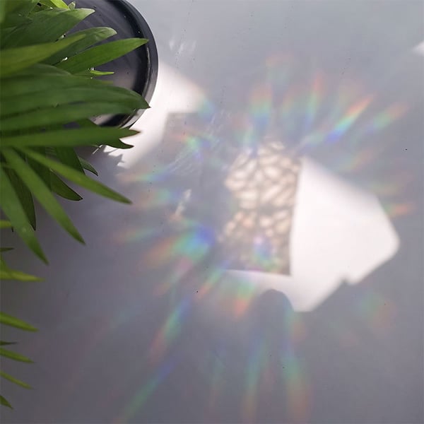 Adsorption Regenbogen Glas Fenster Aufkleber (Zufälliger Stil, 10 Stück)