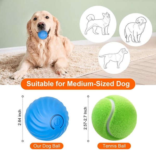 Saker Electric Rolling Pet Toy Ball
