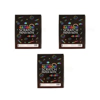 🌈Rainbow Scratch Art Notebook