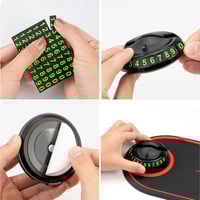Multifunctional 4-in-1 car phone anti-slip mat