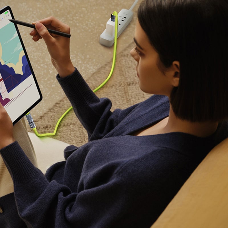 Liquid Silicone 4-in-1 Fast Charging Cable