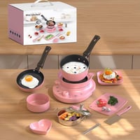 Children's Real Cooking Mini Kitchen Toys - 22 PCS Set