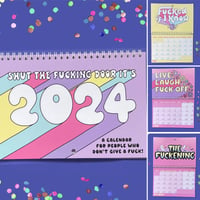 Funny and Sweary Double Page Wall Calendar