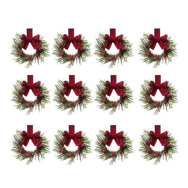 Christmas Small Wreath for Window Door