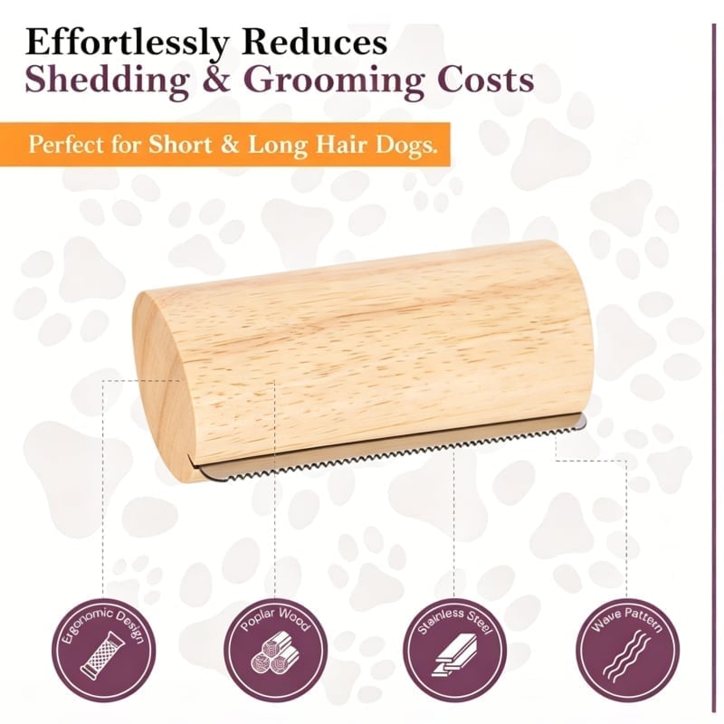 Dog Brush for Shedding & Grooming