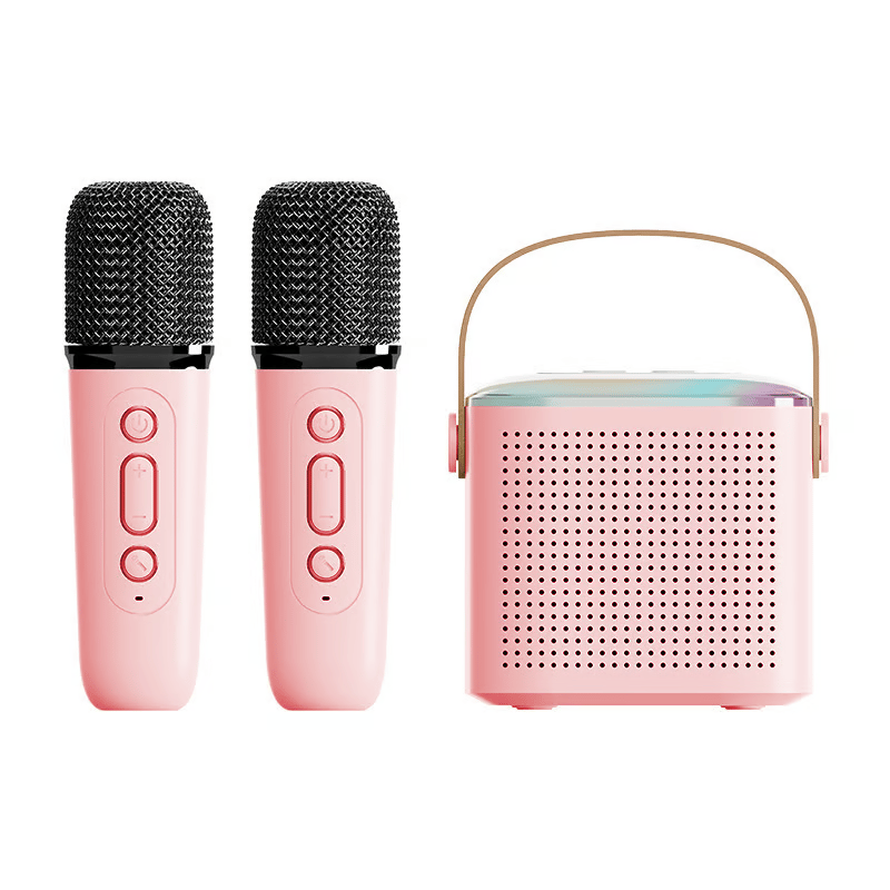 🎵Mini Karaoke Machine with Wireless Microphones