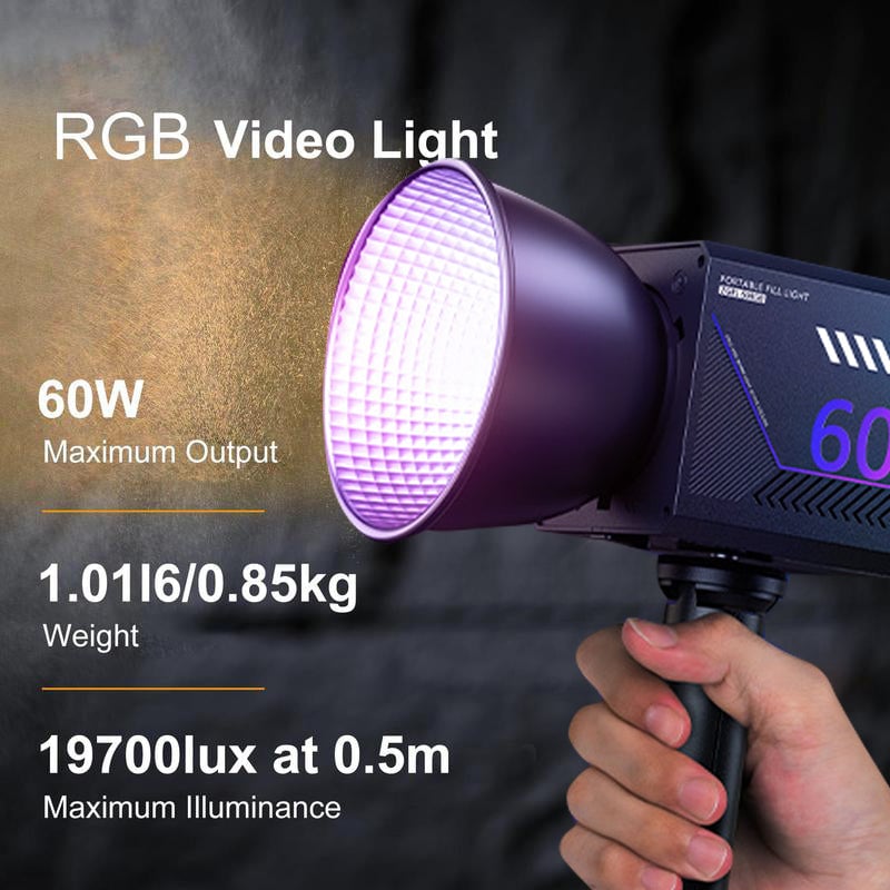 Sakerplus Handheld Portable Video Light