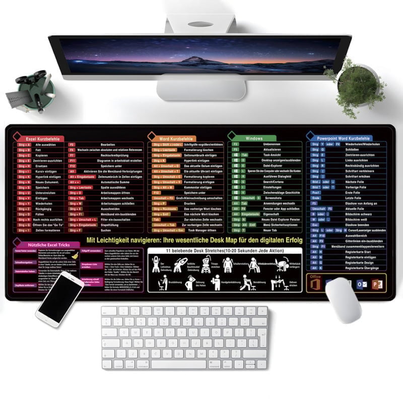 Das Produktivitäts-Mauspad