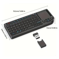 3-in-1 Mini Wireless Keyboard