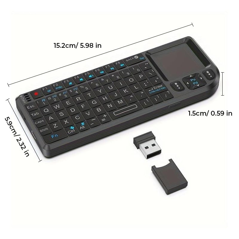 3-in-1 Mini Wireless Keyboard