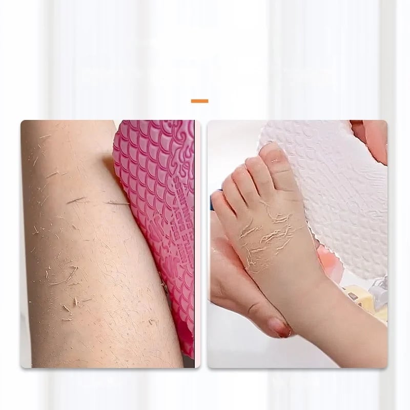Éponge exfoliante magique pour le bain