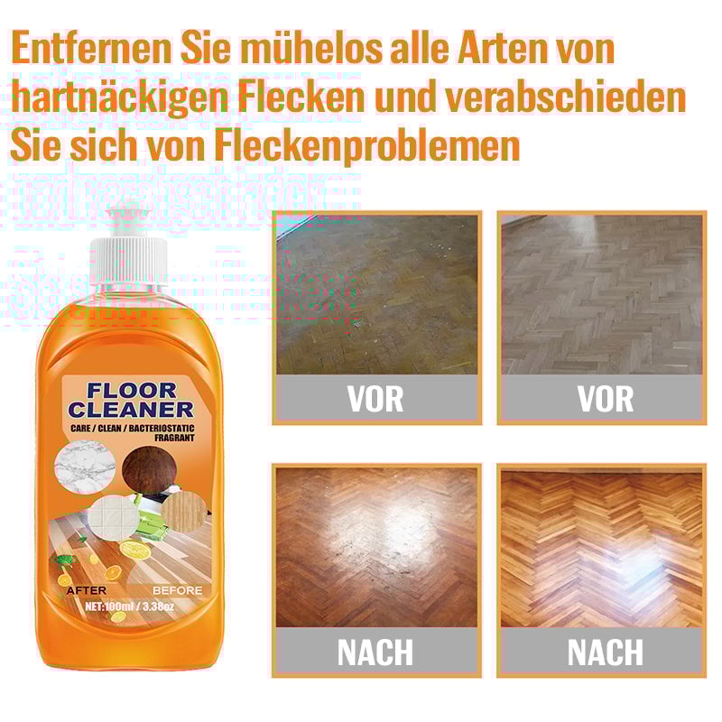 Leistungsstarker Bodenreiniger