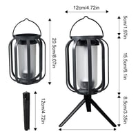 Sakerplus Solar lantern outdoor light with 4 Modes
