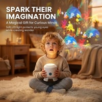 Dynamic Rotating LED Projector Light