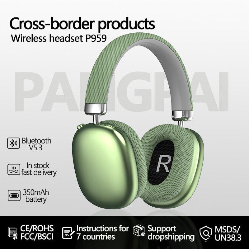 Sakerplus Hybrid Active Noise Cancelling Headphones