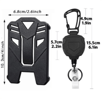 Elastic Steel Keychain – Anti-Theft