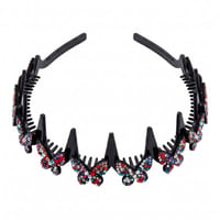 Crystal butterfly headband