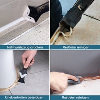 3 in 1 Silikonentferner Set Dichtungs Werkzeugsatz