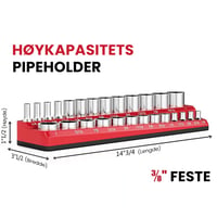 Saker Metrisk og Britisk Pipe Sett