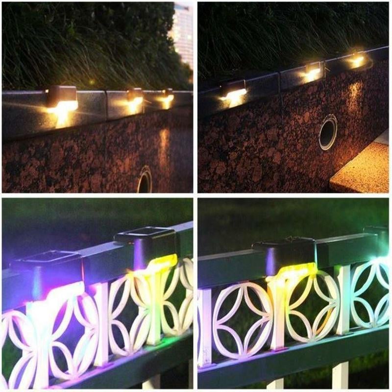 Zonne-buitentrapverlichting (4 stuks)