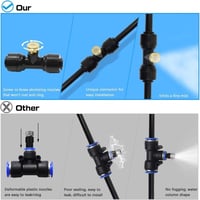 Black Spray System with American Standard Copper Fittings