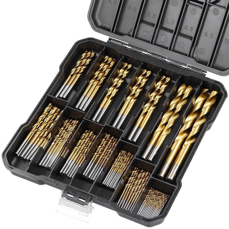 99-Teiliges Hochgeschwindigkeitsstahl-Bohrer-Set