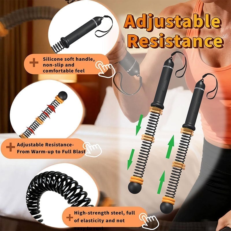 Adjustable Ropeless Battle Ropes Training