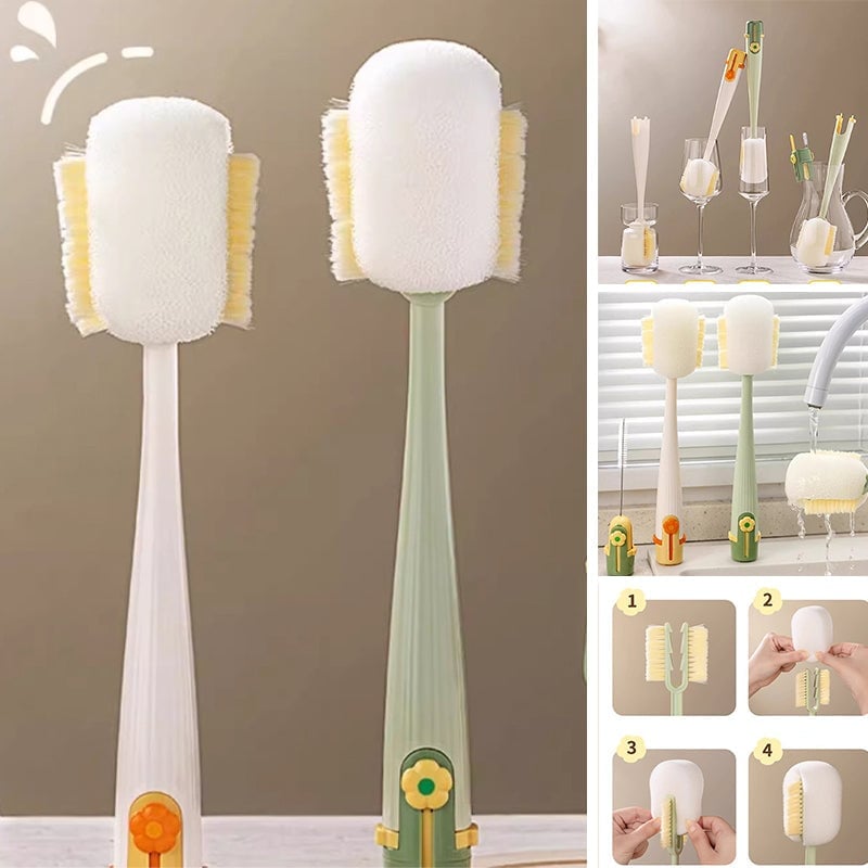 5-in-1 Multi-Functional Cup & Bottle Cleaning Brush