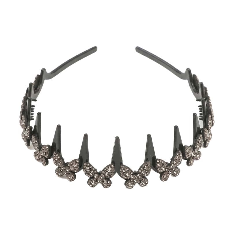 Crystal butterfly headband