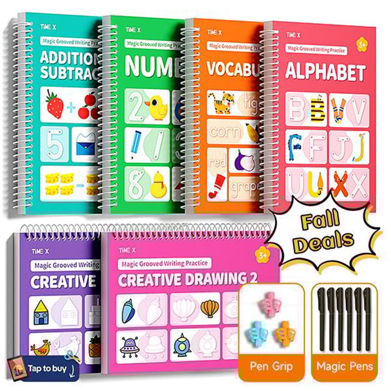 Reusable Grooved Handwriting Workbook