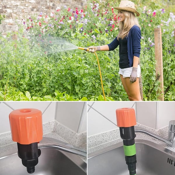 Universal Faucet to Garden Hose Connector
