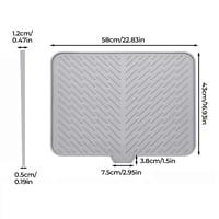 Large Size Silicone Dish Drying Mat