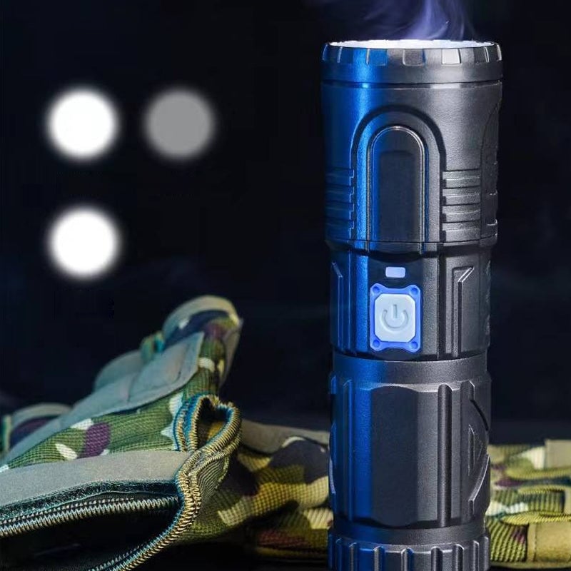 Zoom heldere zaklamp