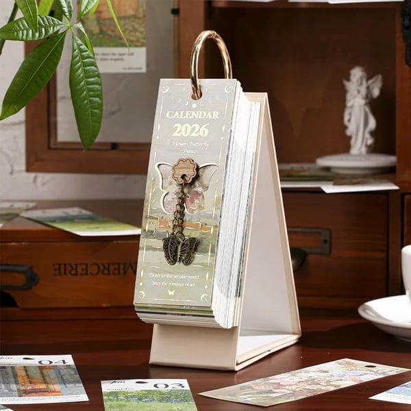 2026 Vintage Oil Painting Calendar