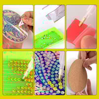 DIY Diamond Painting Coasters